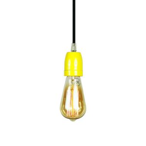 فروش جعبه باز ست کامل آویز بالب لندن مدل YELLOW CERAMIC PENDANT SWITCH FULL SET