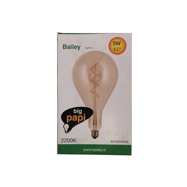 لامپ ال ای دی فیلامنت 3 وات Bailey مدل Big Papi