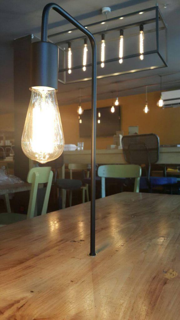 پروژه نورپردازی کافه سبوس